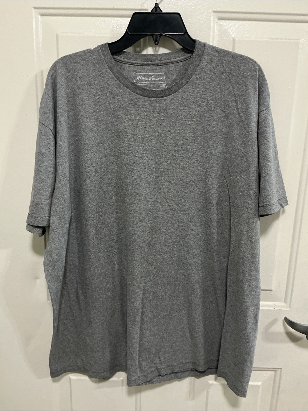 Eddie Bauer Heather Gray Short-Sleeve Crewneck Tee